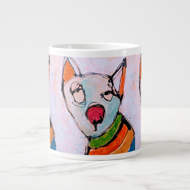 Taza De Café Gigante Rudolph (Frente)