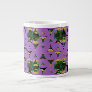Taza De Café Gigante Ruedas de fuego celestial contenidas