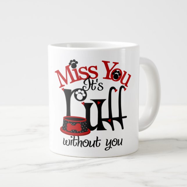 Taza De Café Gigante Ruff - Jumbo Mug (Derecha)