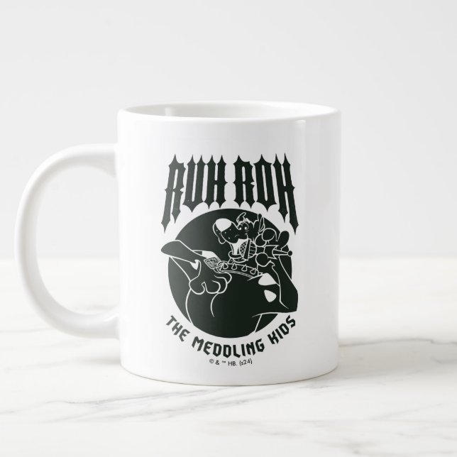Taza De Café Gigante Ruh Roh Scooby-Doo, el ícono de la intromisión inf (Izquierda)