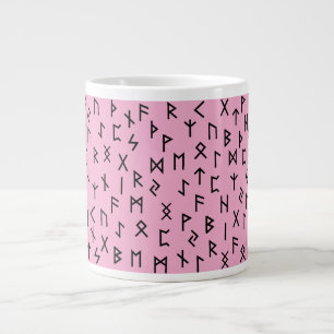 Taza De Café Gigante runas futhark antiguas