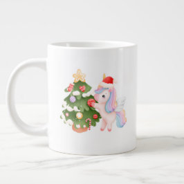 Taza De Café Gigante Rustic Christmas Mug – Cozy Holiday Hot Chocolate 