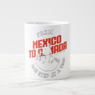 Taza De Café Gigante Ruta del Escudo del Pacífico (PCT)