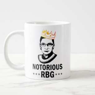 Taza De Café Gigante Ruth Bader Ginsburg Mug, célebre RBG