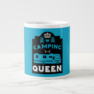 Taza De Café Gigante RV Camping Queen USA