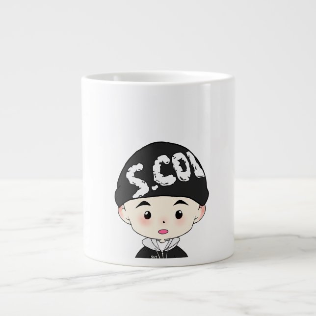 Taza De Café Gigante S.coups seventeen design cute nanatour (Frente)