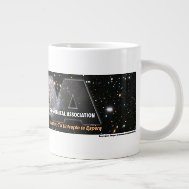 Taza De Café Gigante SAAA logo bumpersticker (Derecha)