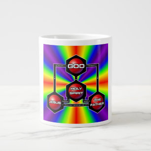 Taza De Café Gigante Sacra Trinidad Mug