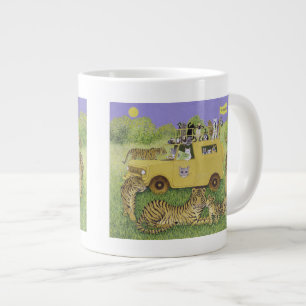 Taza De Café Gigante Safari del gato