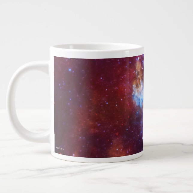 Taza De Café Gigante Sagittarius Imagen Galaxia Vía Láctea (Izquierda)