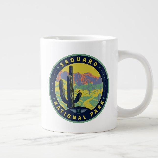 Taza De Café Gigante Saguaro National Park (Derecha)