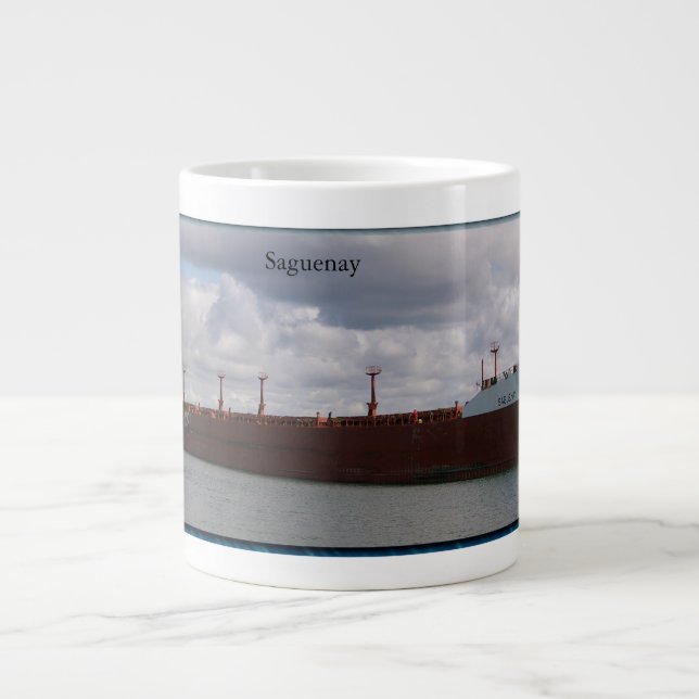 Taza De Café Gigante Saguenay Jumbo Mug (Frente)