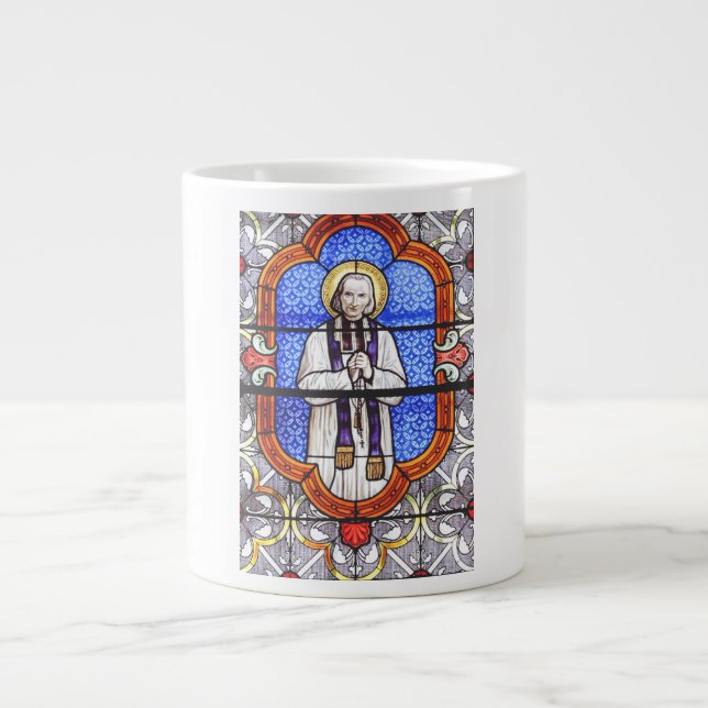 Taza De Café Gigante Saint Jean Baptiste Marie Vianney (Frente)