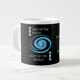 TAZA DE CAFÉ GIGANTE SAL Y BOMBA LIGERA