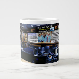 Taza De Café Gigante Sala de guerra de Covid.