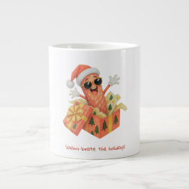 Taza De Café Gigante ¡Salami-brate las fiestas!