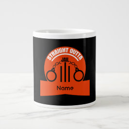 Taza De Café Gigante Salir De La Cárcel De Prisión Regalo De Mug De Dos