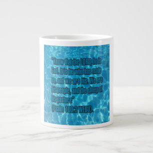 Taza De Café Gigante Salmo 100:3 WEBU Mug