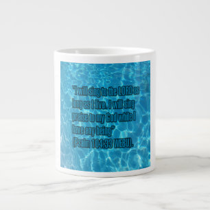 Taza De Café Gigante Salmo 104:33 WEBU Mug