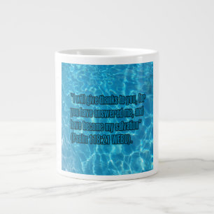 Taza De Café Gigante Salmo 118:21 WEBU Mug