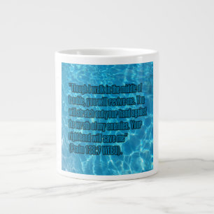 Taza De Café Gigante Salmo 138:7 WEBU Mug