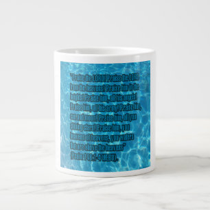 Taza De Café Gigante Salmo 148:1-4 WEBU Mug