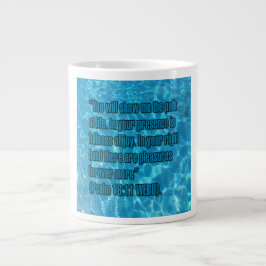 Taza De Café Gigante Salmo 16:11 WEBU Mug