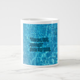 Taza De Café Gigante Salmo 18:1 WEBU Mug