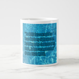 Taza De Café Gigante Salmo 18:20 WEBU Mug