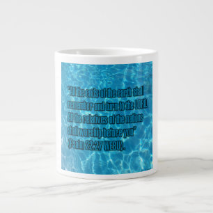 Taza De Café Gigante Salmo 22:27 WEBU Mug