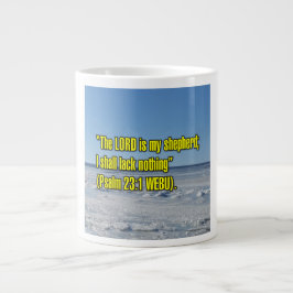 Taza De Café Gigante Salmo 23:1 WEBU Mug