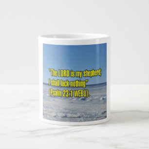 Taza De Café Gigante Salmo 23:1 WEBU Mug
