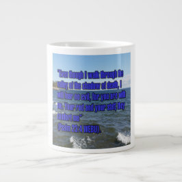 Taza De Café Gigante Salmo 23:4 WEBU Mug