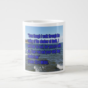 Taza De Café Gigante Salmo 23:4 WEBU Mug