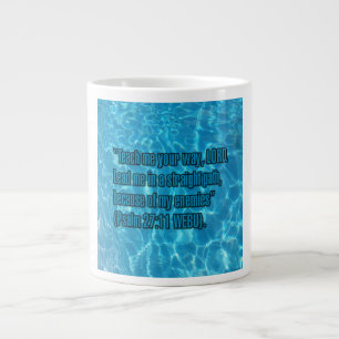Taza De Café Gigante Salmo 27:11 WEBU Mug