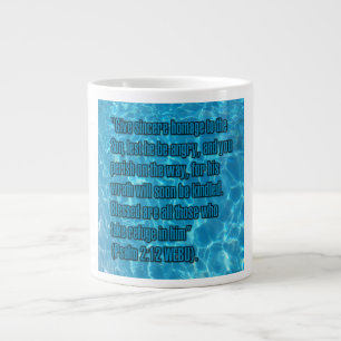 Taza De Café Gigante Salmo 2:12 WEBU Mug