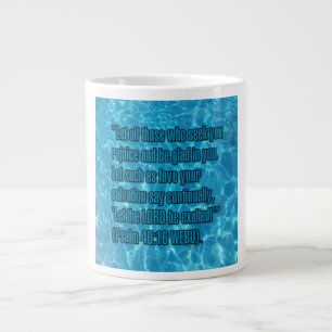 Taza De Café Gigante Salmo 40:16 WEBU Mug