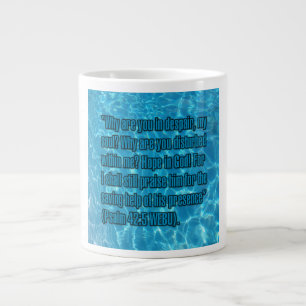 Taza De Café Gigante Salmo 42:5 WEBU Mug
