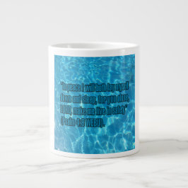 Taza De Café Gigante Salmo 4:8 WEBU Mug
