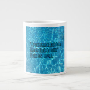 Taza De Café Gigante Salmo 62:1 WEBU Mug