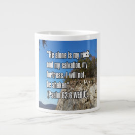 Taza De Café Gigante Salmo 62:6 WEBU Mug