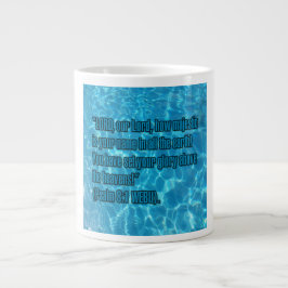 Taza De Café Gigante Salmo 8:1 WEBU Mug