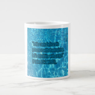 Taza De Café Gigante Salmo 95:2 WEBU Mug
