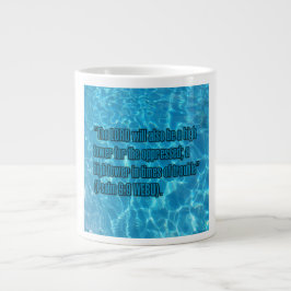 Taza De Café Gigante Salmo 9:9 WEBU Mug