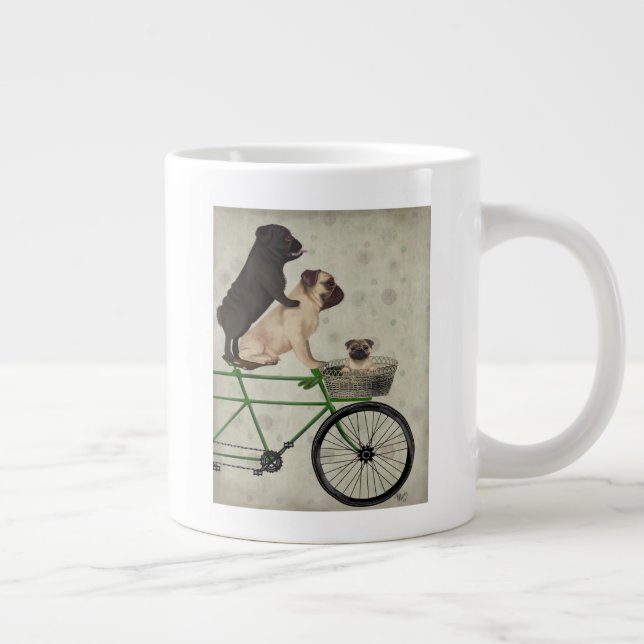 Taza De Café Gigante Saltos en bicicleta (Derecha)
