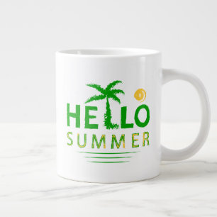 Taza De Café Gigante Saludo