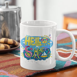 Taza De Café Gigante Saludo