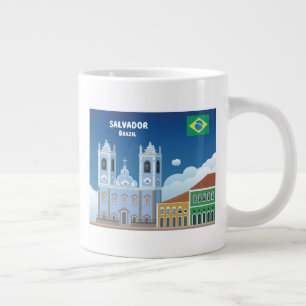 Taza De Café Gigante Salvador Brasil