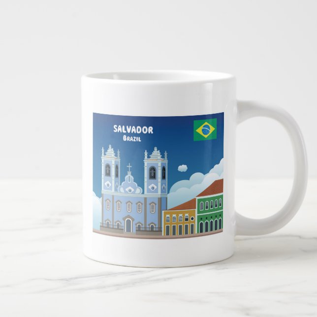 Taza De Café Gigante Salvador Brasil (Derecha)