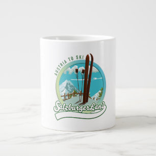 Taza De Café Gigante Salzburgerland esquí austríaco